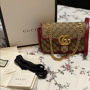 SOLD! Gucci Marmont Mini Shoulder Bag